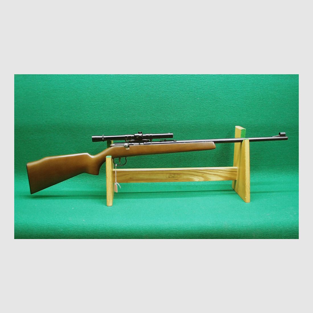 Anschütz 1386 with scope 4x15