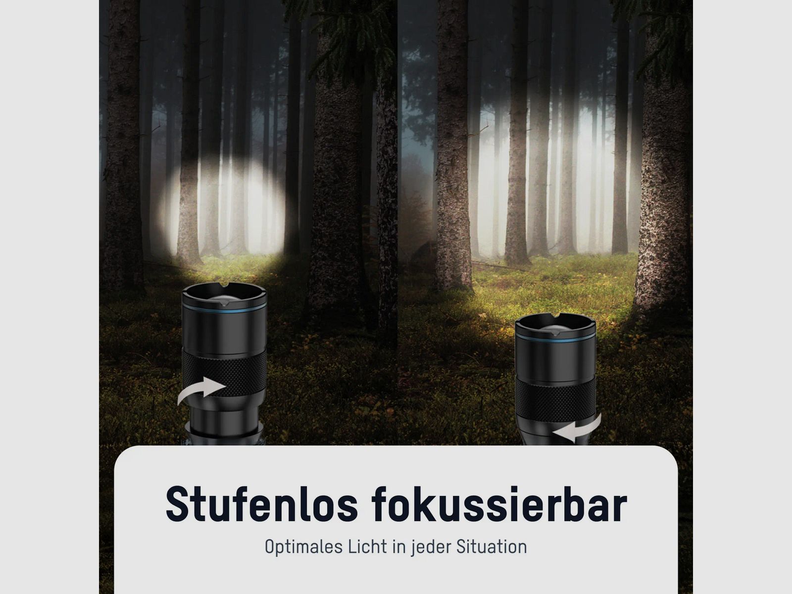 Ansmann flashlight TA300BF