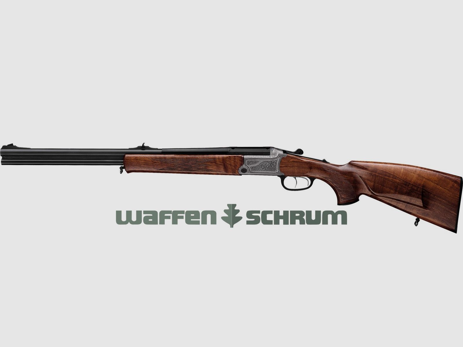 Blaser BS97 Luxus SHK:4 Gravure: links-Rehwild & rechts-Schwarzwild