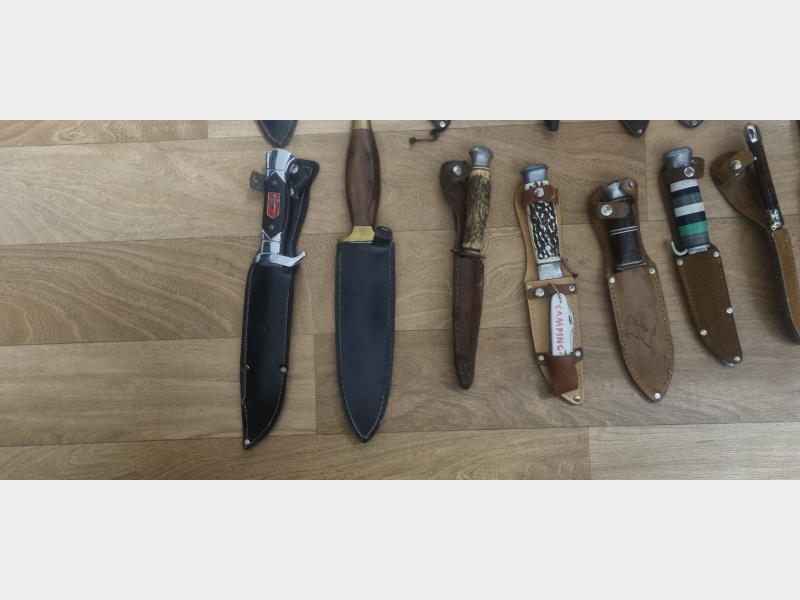 Konvolut Sammlung Messer Jagdmesser 15 Stück