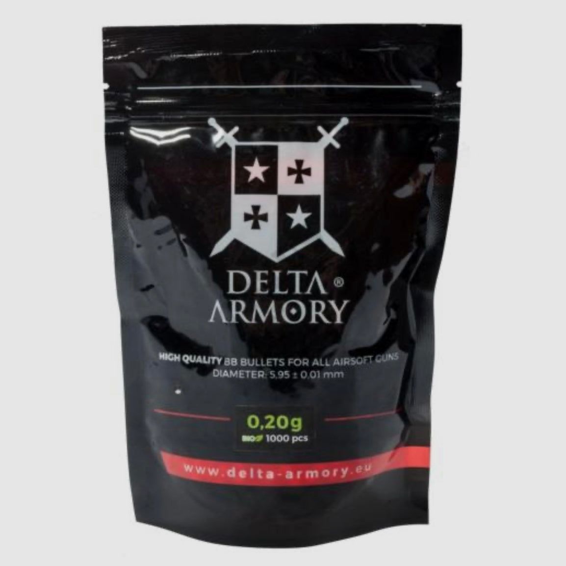 DELTA ARMORY 6mm 0,20gr. Biologisch abbaubar (1000x)