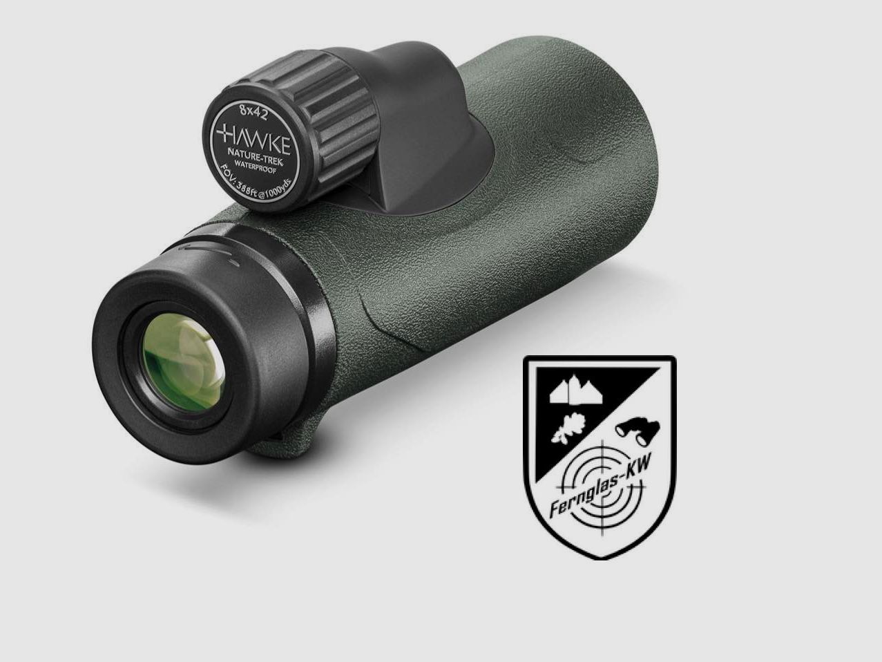 HAWKE 35220 Monokular Nature Trek 8x42 Grün