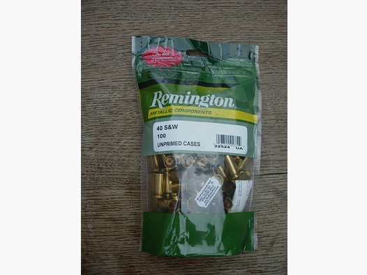 !!!!!!Achtung!!!Neu und Orginalverpackt!!!100 Remington Hülsen .40 S&W!!!!