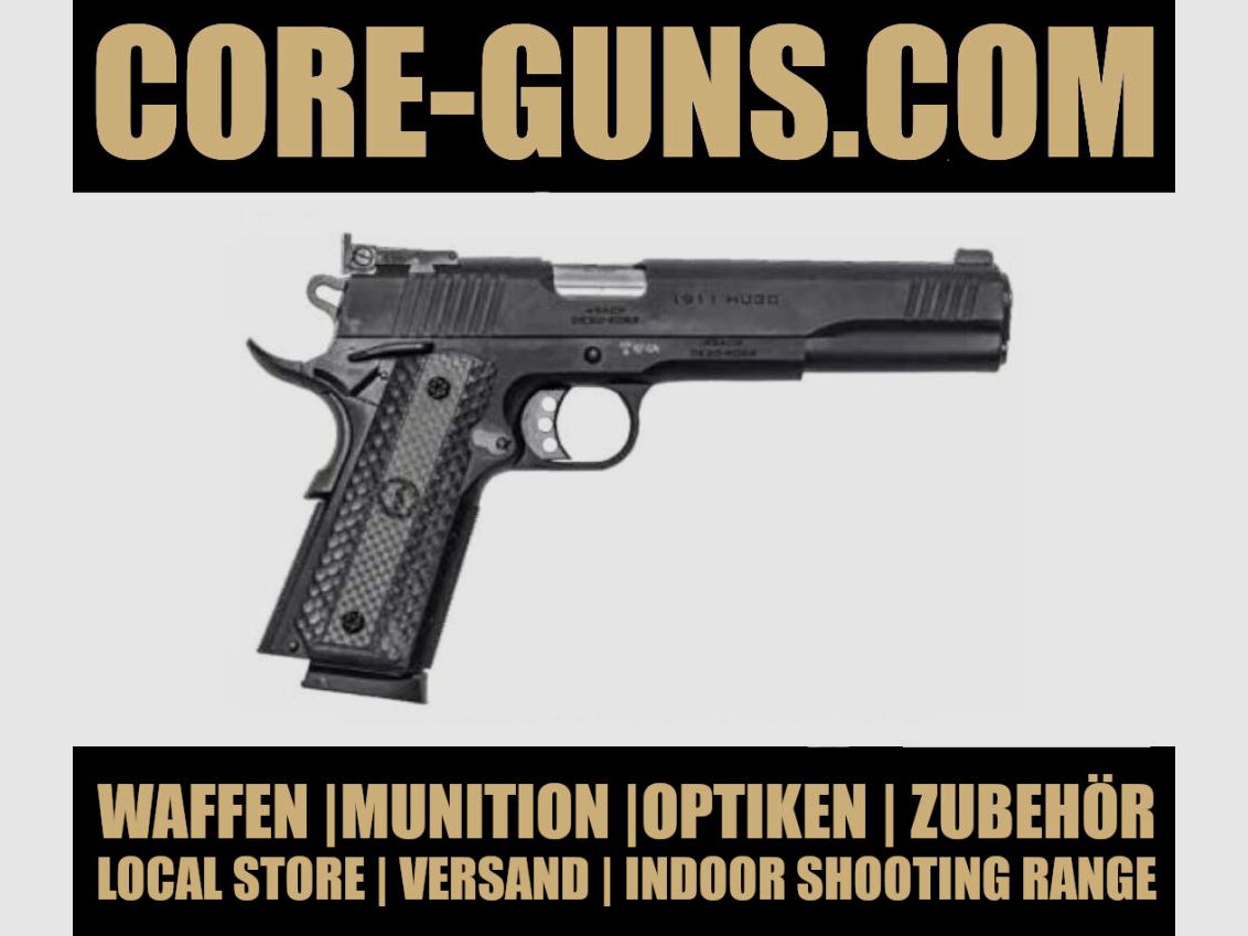 Schmeisser Hugo 1911 6" Kaliber 45ACP halbautomatische Pistole Made in Germany sofort verfügbar - Versand +20€ (UVP: 1699€)