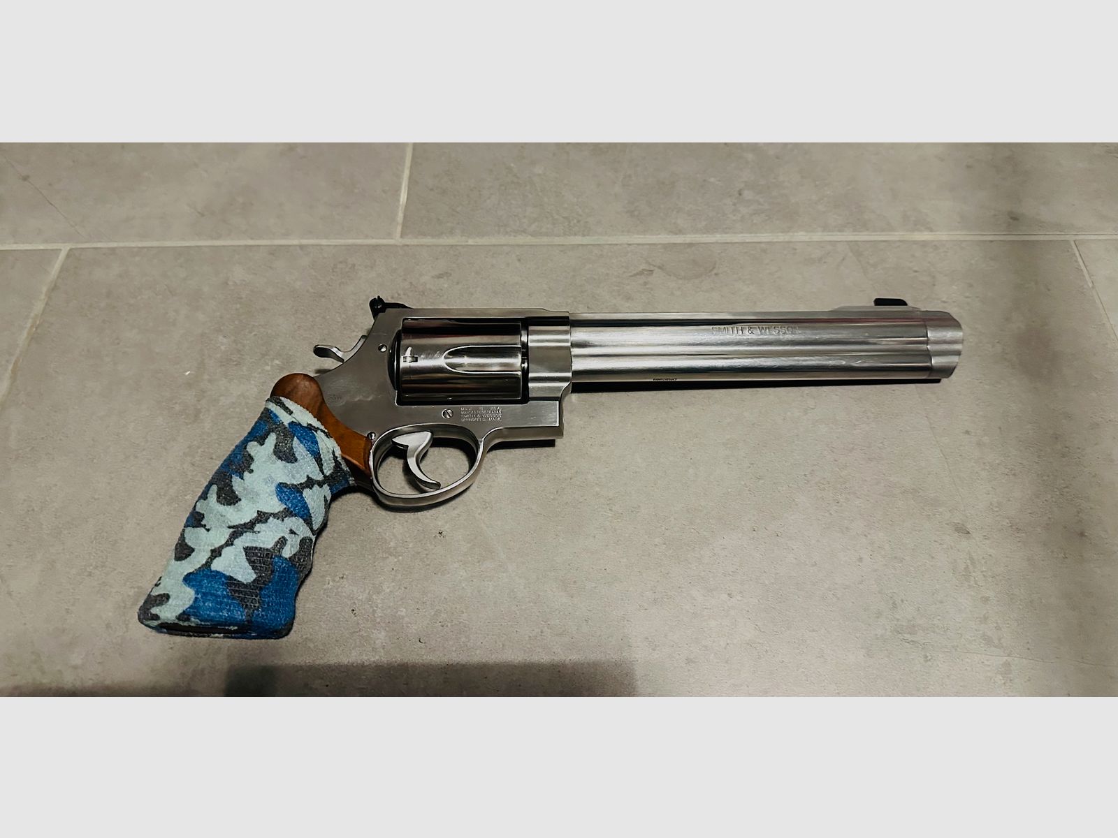 S&w Revolver.500