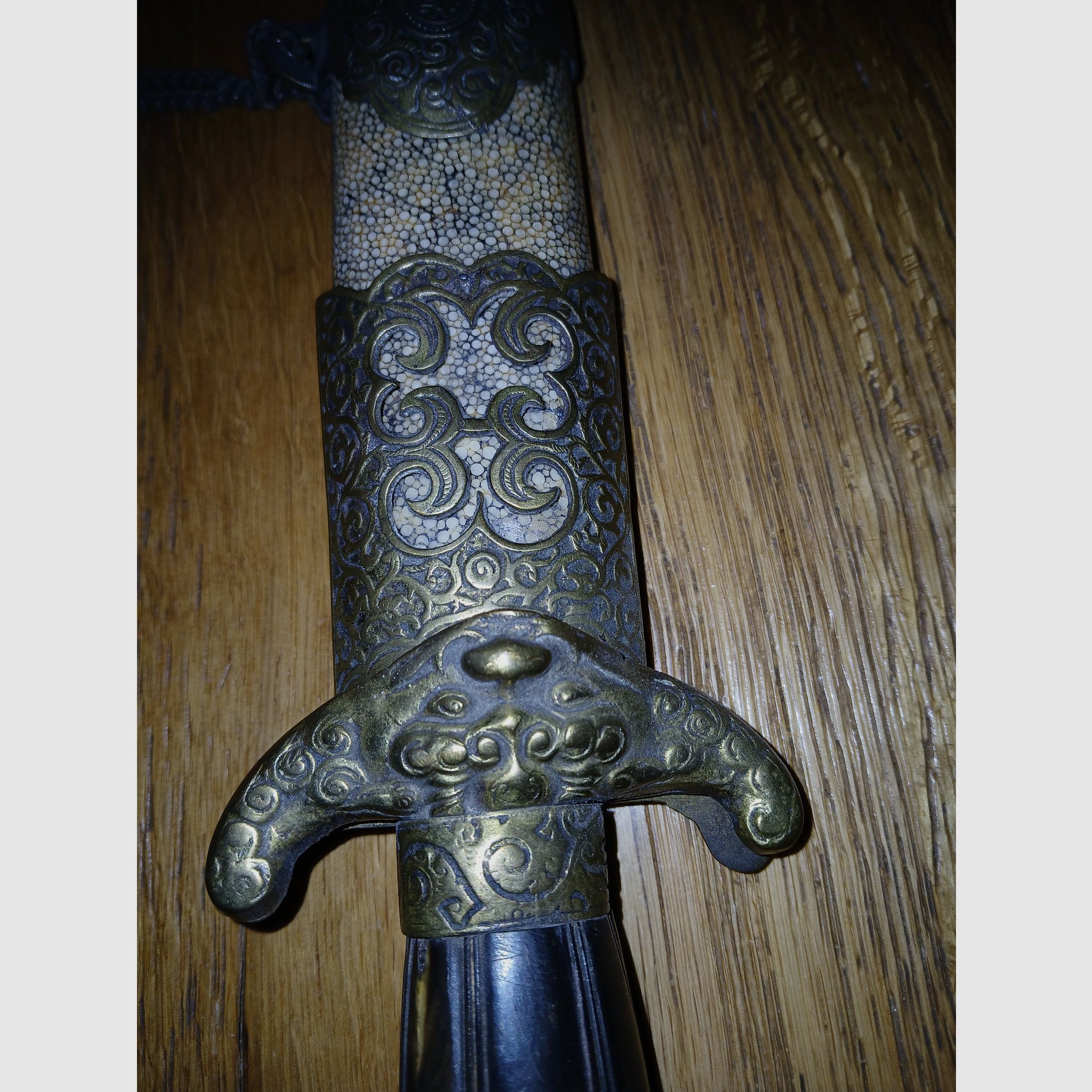 <Double sword China around 1750 rare>