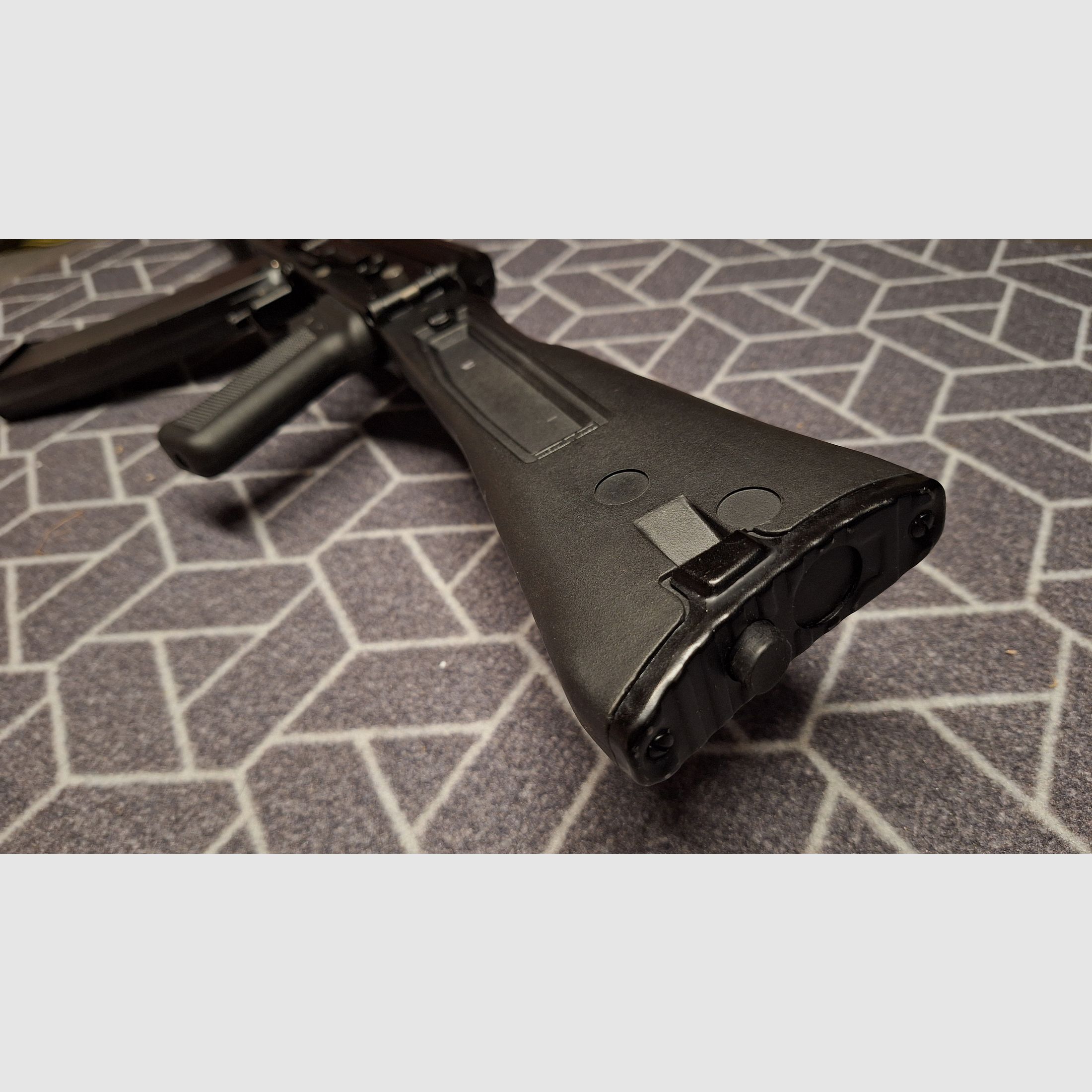 Original AK74M CO2 4.5mm Yunker full steel Kalashnikov - NEW!