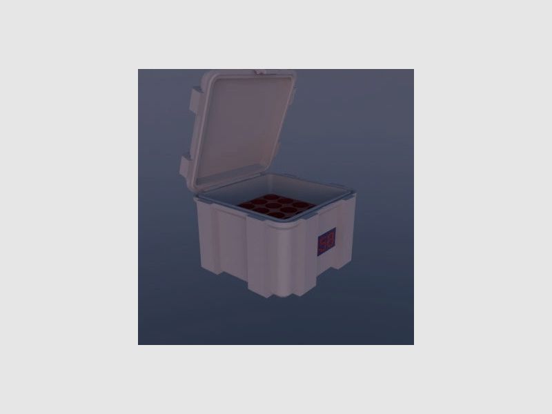Filamelt Munitionsbox / .458 SOCOM / ‘Klappdeckel’ / Patronenbox, Ammo Box