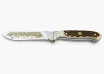 Coltello da caccia PUMA 240 con incisione dorata in rilievo