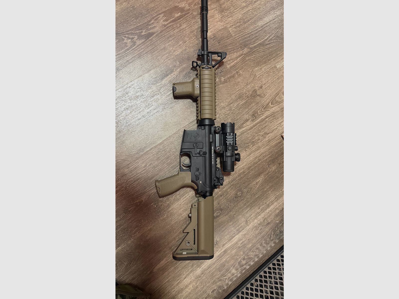 Airsoft Komplettset Specna Arms RRA SA-E03 EDGE Gewehr, Shotgun, Pistole, Plattenträger, Helm