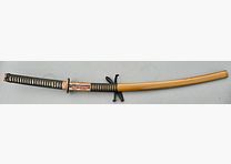 Autentica katana da ufficiale giapponese (Shin-guntō Tipo 98) della Seconda Guerra Mondiale con lama firmata Kanemune.