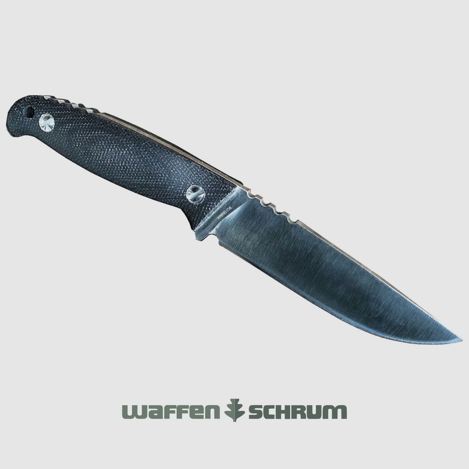 Original Wanger WOC II Plus Micarta Nero Lunghezza lama: 11,5 cm Fodero Kydex