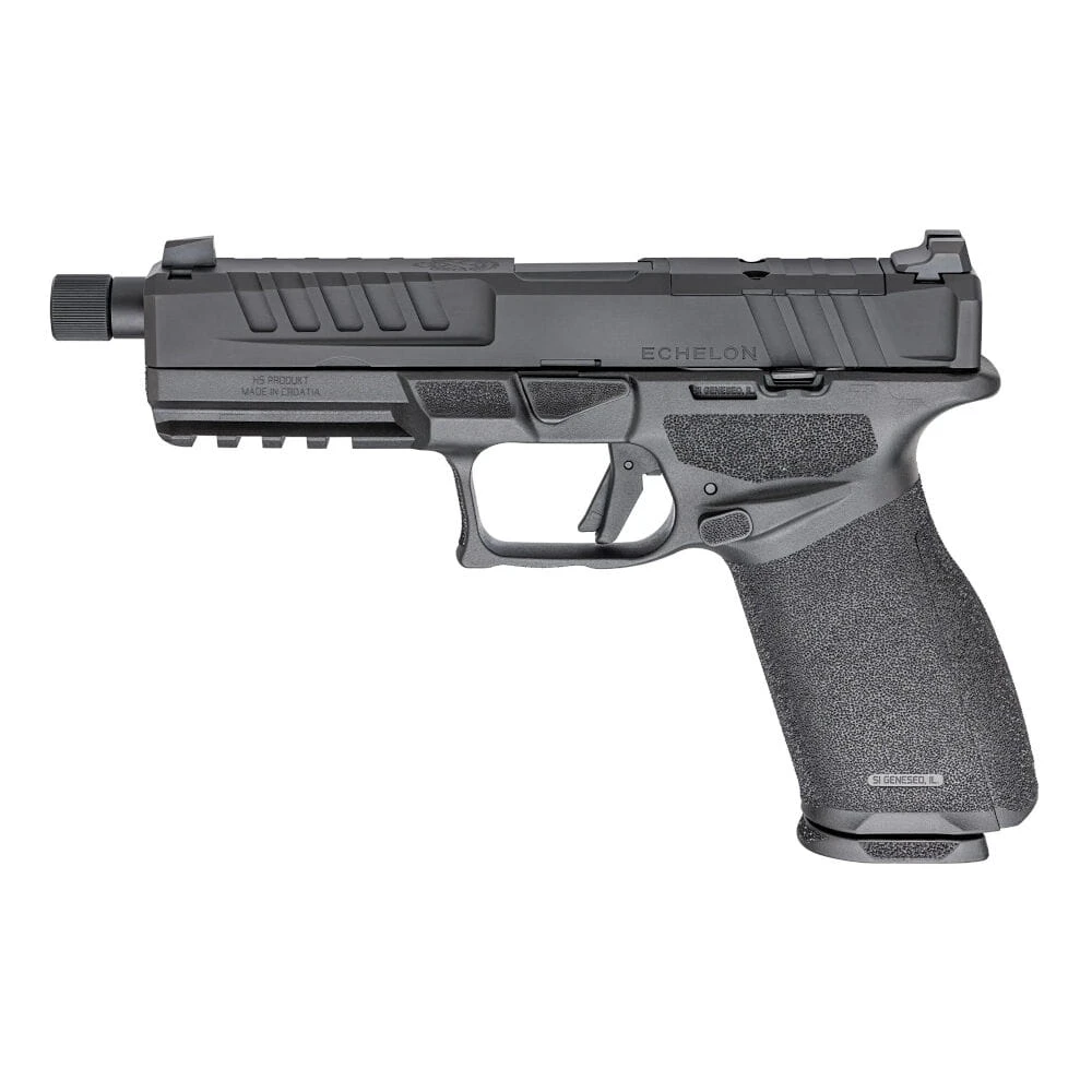 SPRINGFIELD ECHELON roscada, miras de tritio de 3 puntos, cal. 9x19