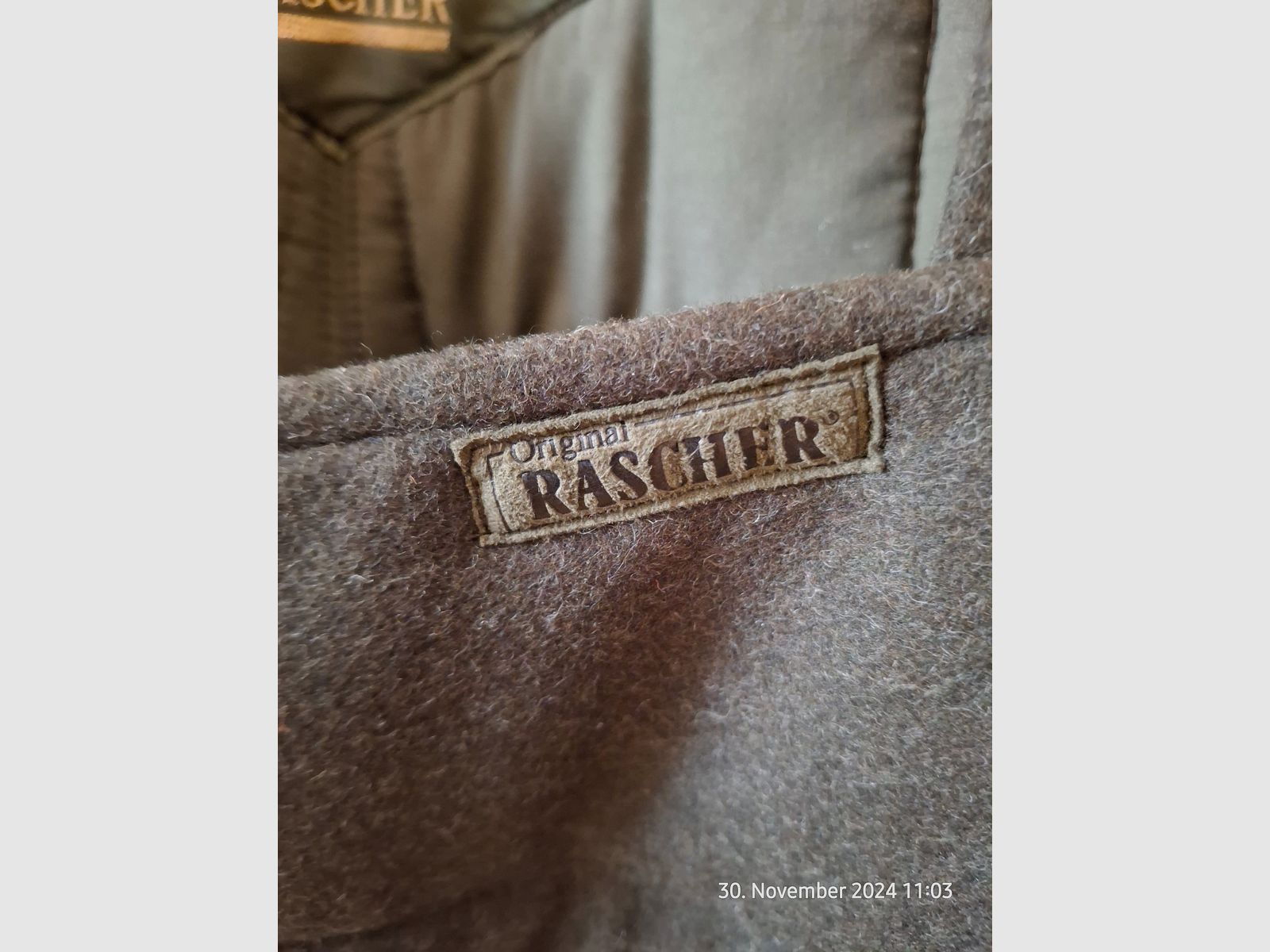 Rascher Loden-Ansitzhose