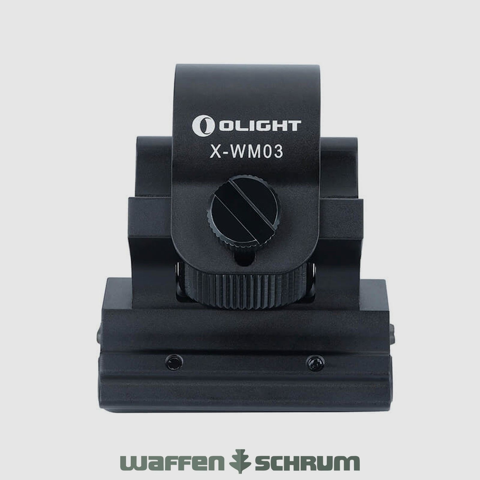 Adaptateur de montage magnétique OLight X-WM03 pour corps de lampe de poche de 23 à 26 mm