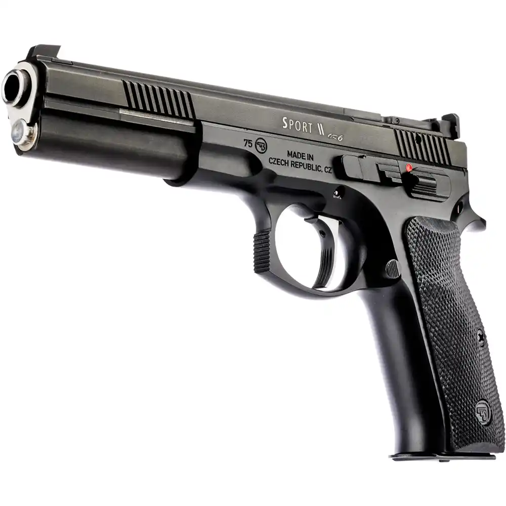 CZ75 Sport II OR, Kal.9x19mm „Oschatz“ LL:6″ Black, Bild 7 von 8