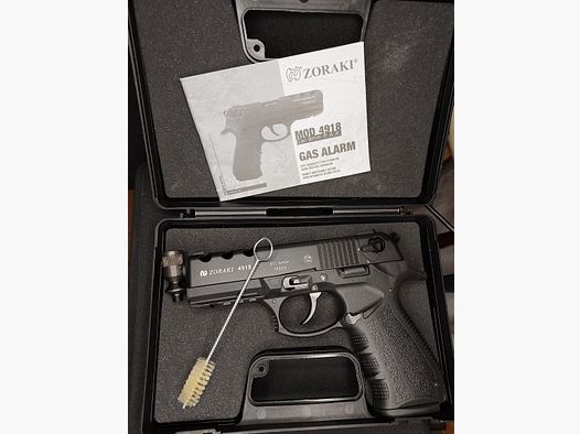 Zoraki 4918 Schreckschuspistole Kal. 9mm P.A.K. (PTB 1050) 