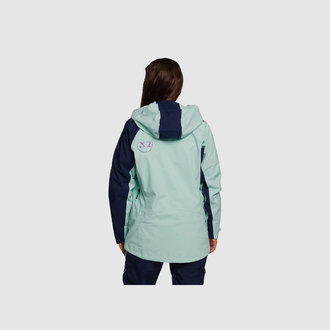 Trangoworld CHAQUETA TRX2 SHELL WM EVO AZUL CLARO/MARINO, Bild 2 von 15