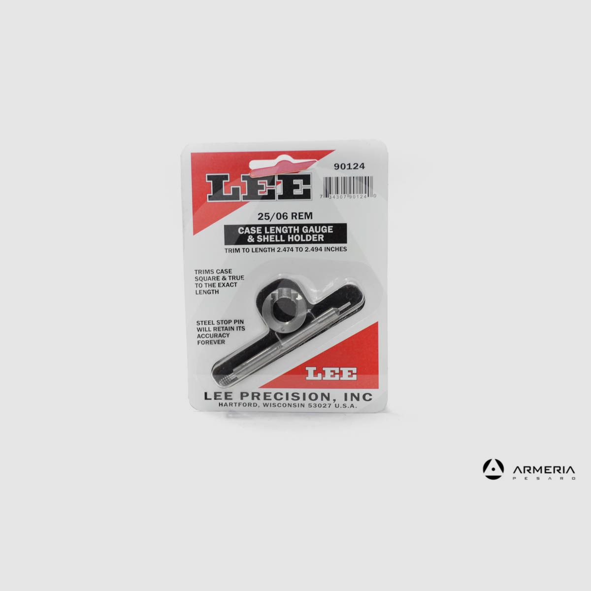 Tournevis pour douilles Lee Precision calibre 25/06 REM et Shell Holder #90124