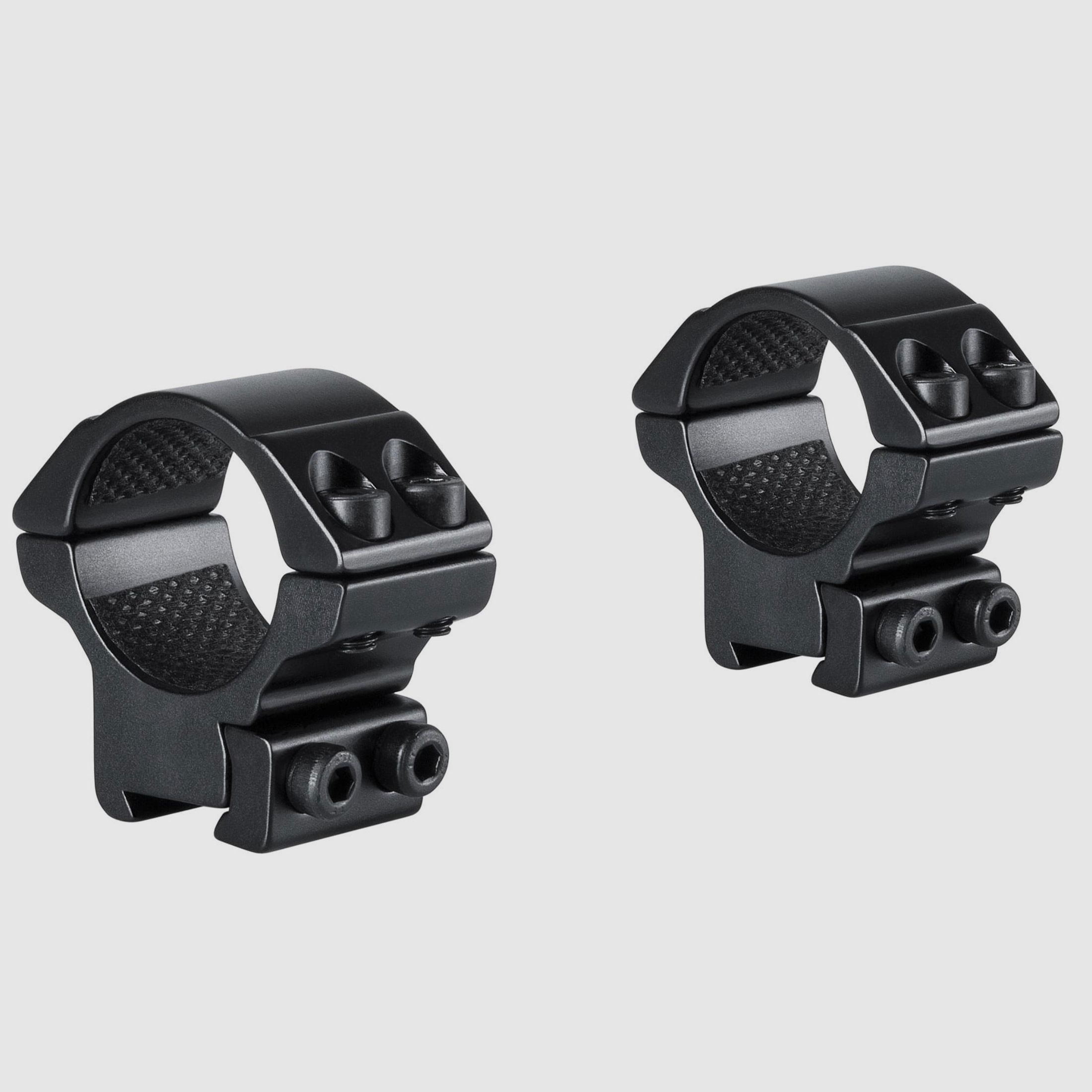 HAWKE 22100 25,4mm Ringmontage Montage für 9-11mm Schiene Zielfernrohr-Halterung NIEDRIG