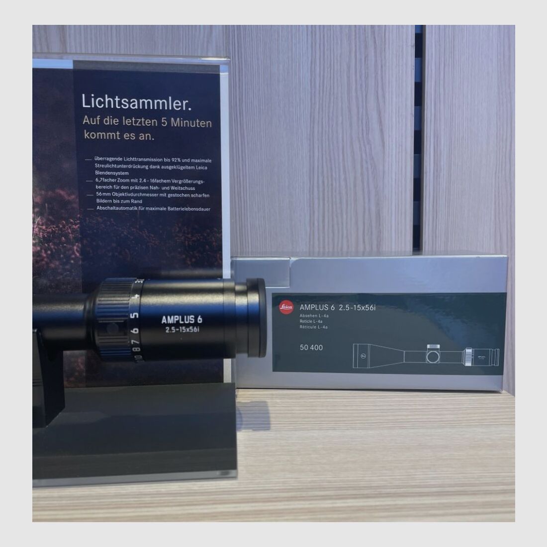 LEICA AMPLUS 6 2.5-15x56i