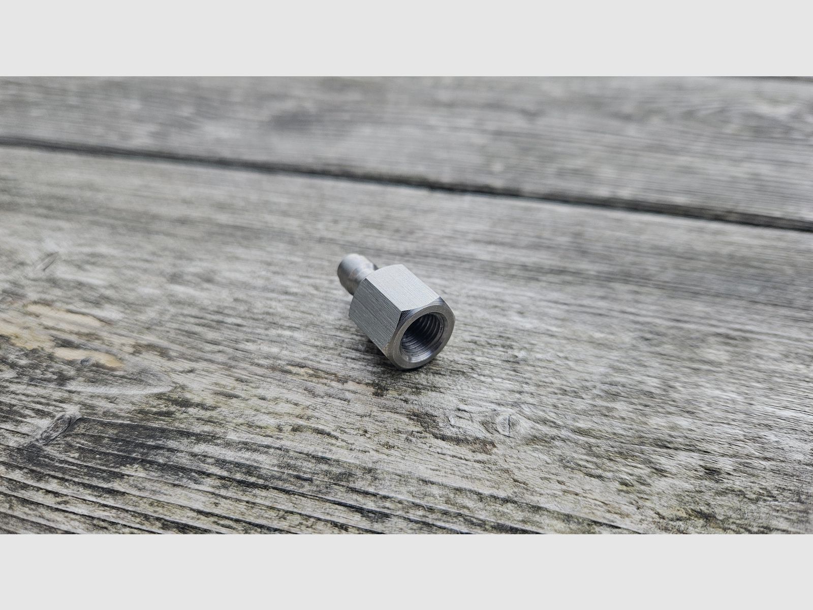 Refillable CO2 cartridge made of stainless steel - 8g, 12g or 16g - incl. filling adapter