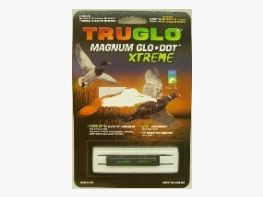 Truglo Magnum X 1/4 Schiene - grün,zum kleben, 1,5 mm lang