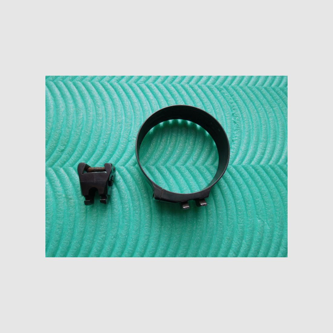 EAW Suhler EINHAK-Montage RING+FUSS hinten f.ZFR m.56mm Objektiv Rohr BH5mm NP 199 made in Germany