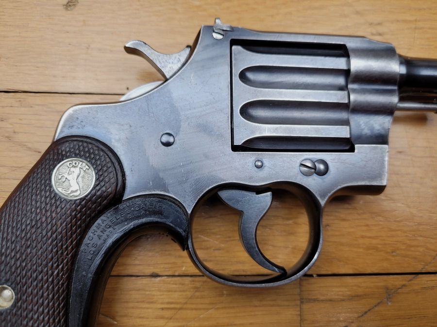 Rarissimo "Revolver" Colt Camp Perry – calibro 22LR – nato nel 1931 – 8 pollici – 2.500 esemplari! – In ottime condizioni!, immagine 12 di 24