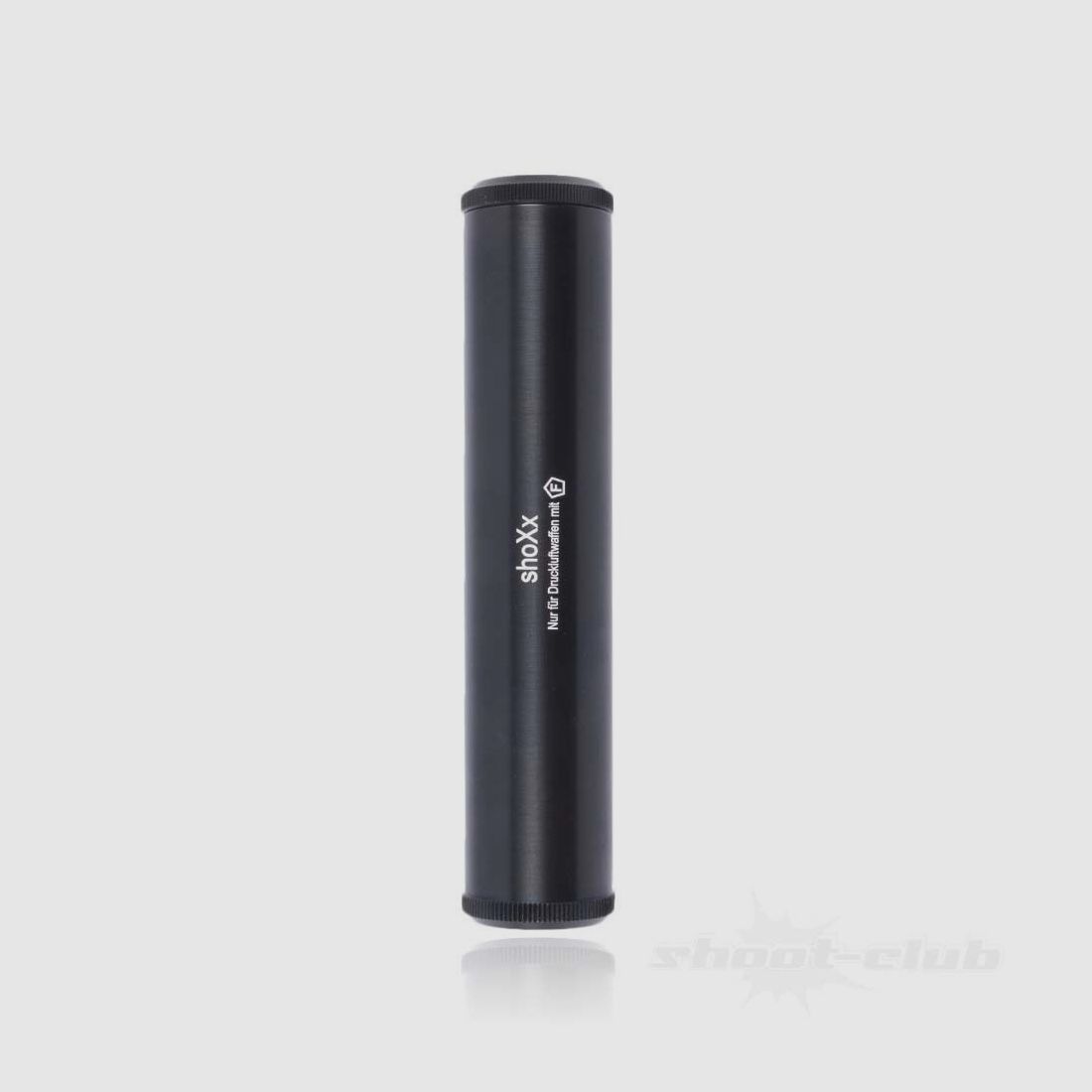 shoXx Schalldämpfer Luftgewehr/Co2 4,5mm & 5,5mm, 1/2-20 UNF