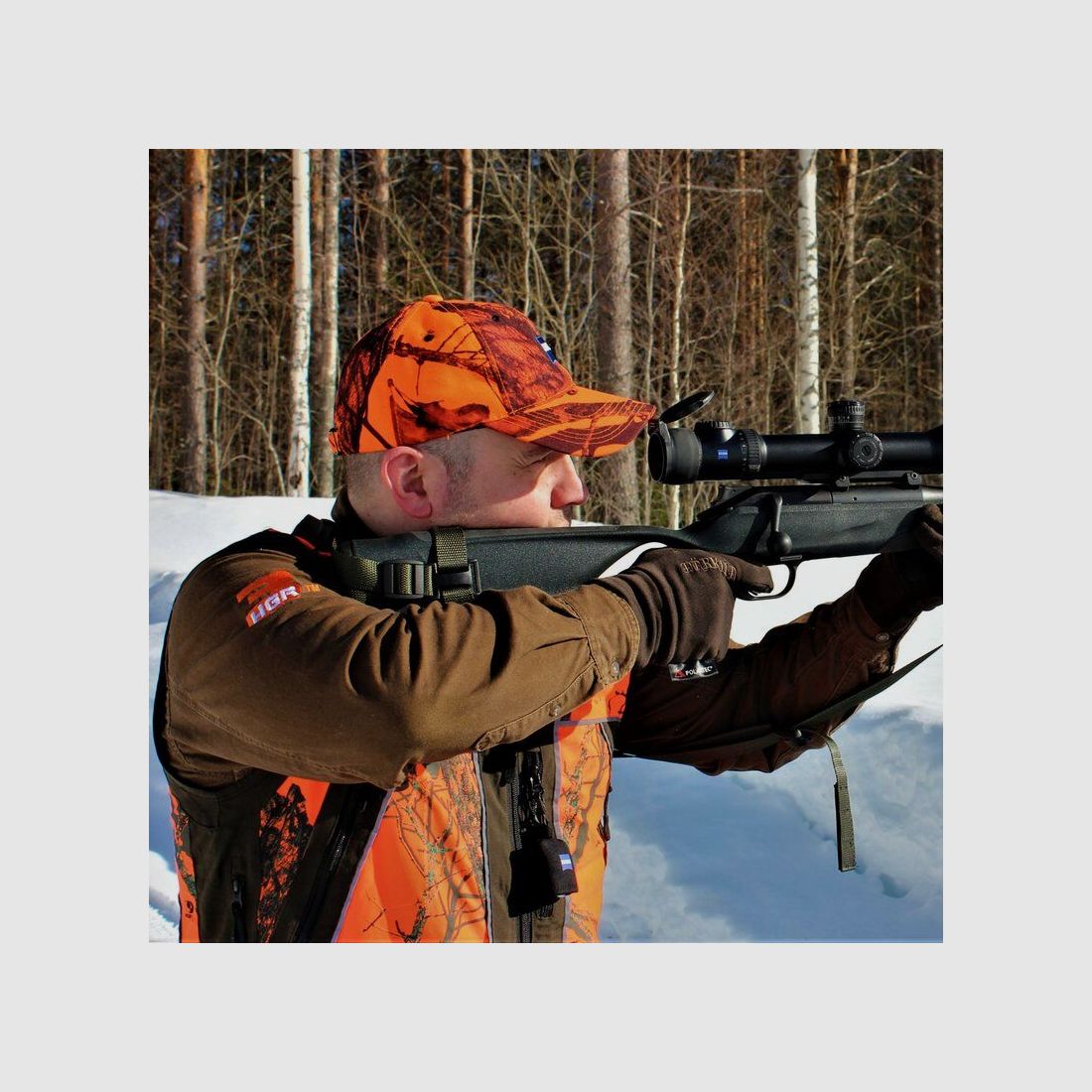 3HGR Waffengurt Driven Blaser Front swivel