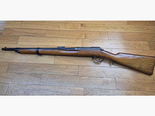 Rarissime Carabine Kropatschek modèle 1881 – « Extra-Korps » – Gendarmerie ou garde-frontières hongrois et de Bosnie-Herzegovine impériale – Calibre 11.15x42R ou 11×58 – Intégralement mono-matricule – Très beaux canon et mécanique – Moins de 12.500 exemplaires et arme rarissime de la galaxie Kropatschek – Pièce de collection exceptionnelle – TBE++