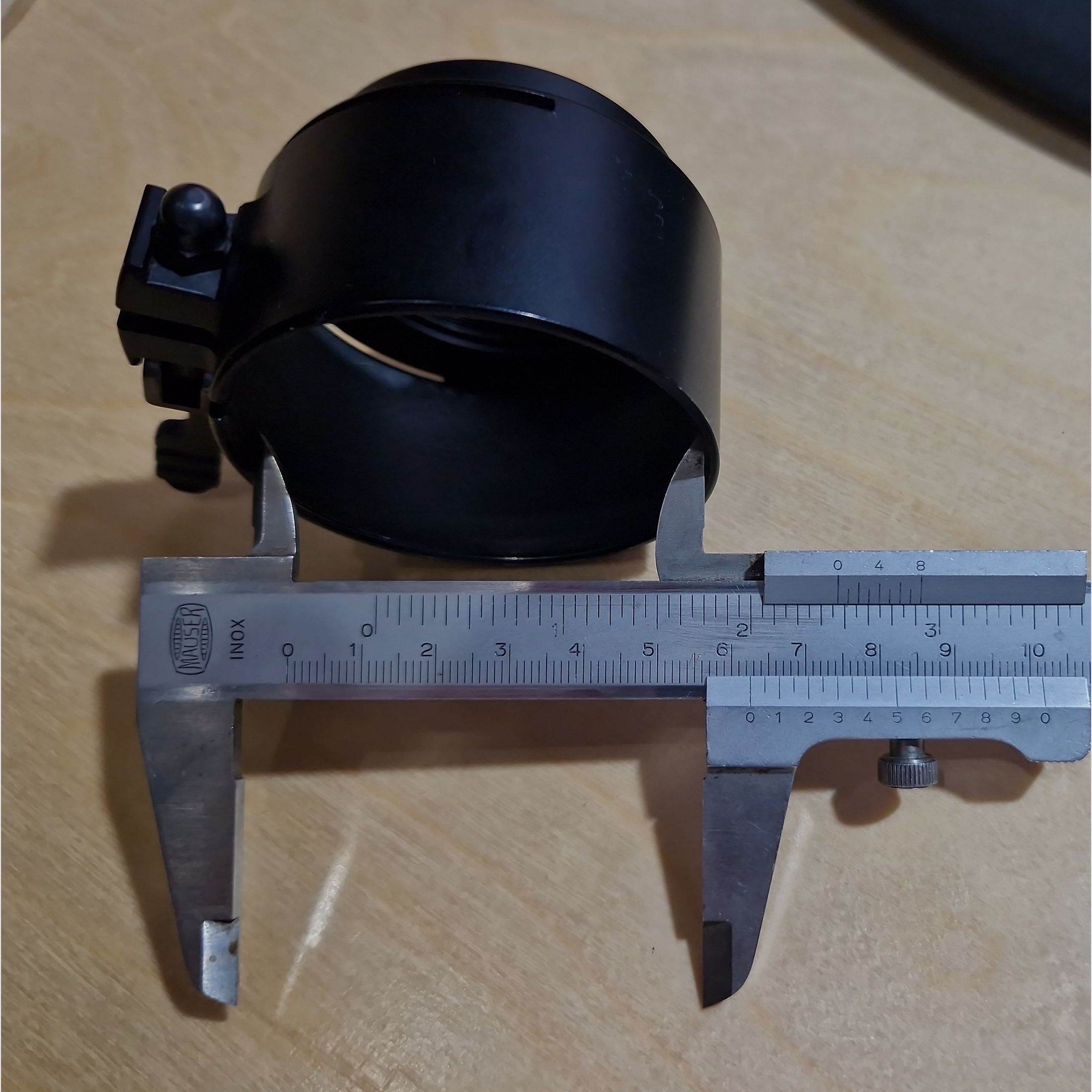 Vorsatzadapter für Restlichtverstärker oder Wärmebild D62 M49x0.75