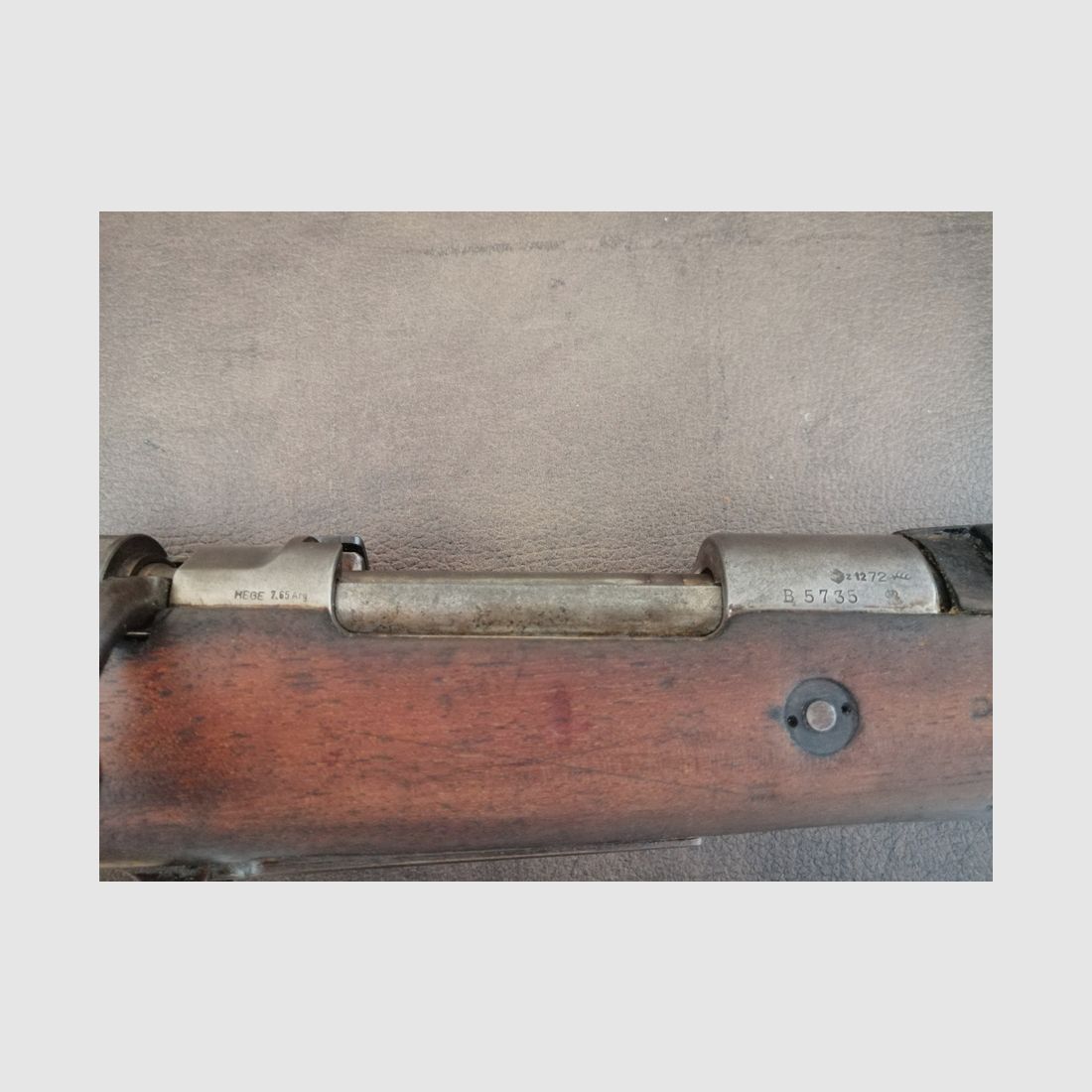 Très belle carabine Argentine Mauser Modèle 1909 Fabrication DMW – calibre d&rsquo;origine – Mono Matricule, image 4 sur 12