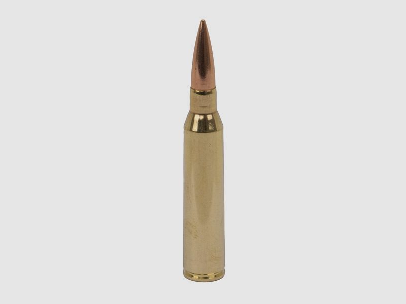 Dekopatrone Kaliber 8,6 x 70 mm .338 Lapua Mag blinde Originalpatronen 1 StĂĽck (P18)