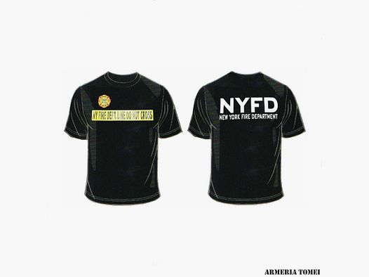 T-SHIRT – NYFD/DO NOT CROSS THE LINE