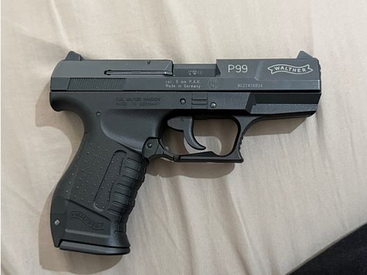 Walther P99 blank firing