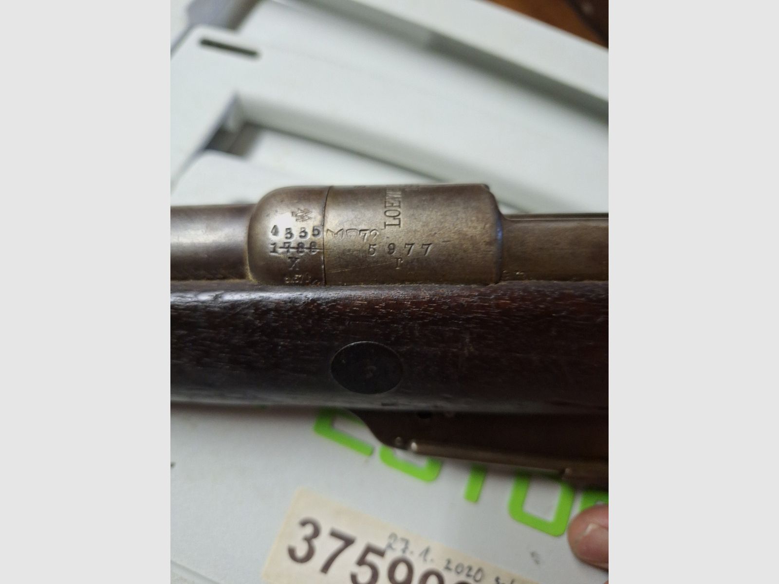Ordonanzwaffe von 1891 (jetzt Alt Deko)