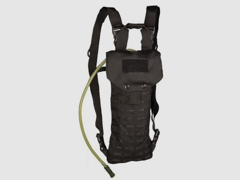 MIL-TEC HYDRATION-PACK 2,5 L - SCHWARZ - LASER CUT / CAMEL BAG