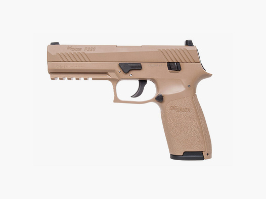 Sig Sauer CO2 BlowBack Pistole P320 im Kaliber 4,5mm - coyote tan