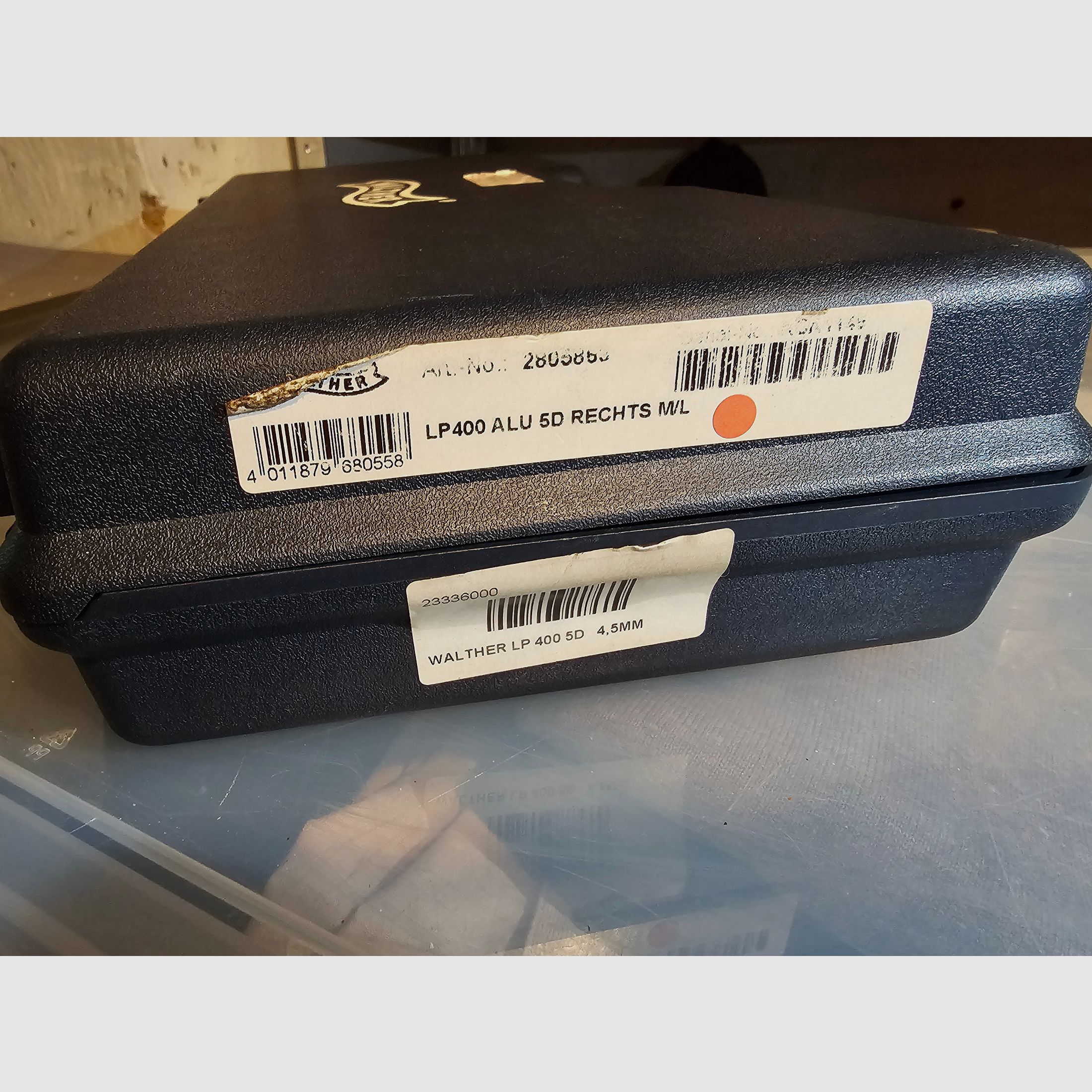 WALTHER Lp 400 Alu 5D RECHTS M/L