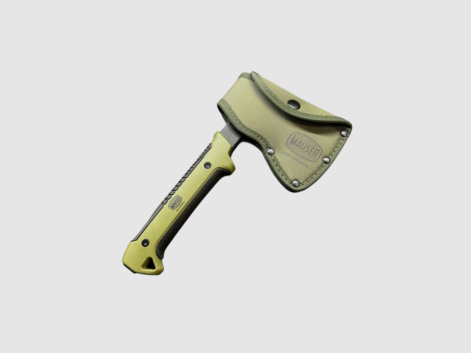 MAUSER siekiera oryginalna zielona z etui 80414840