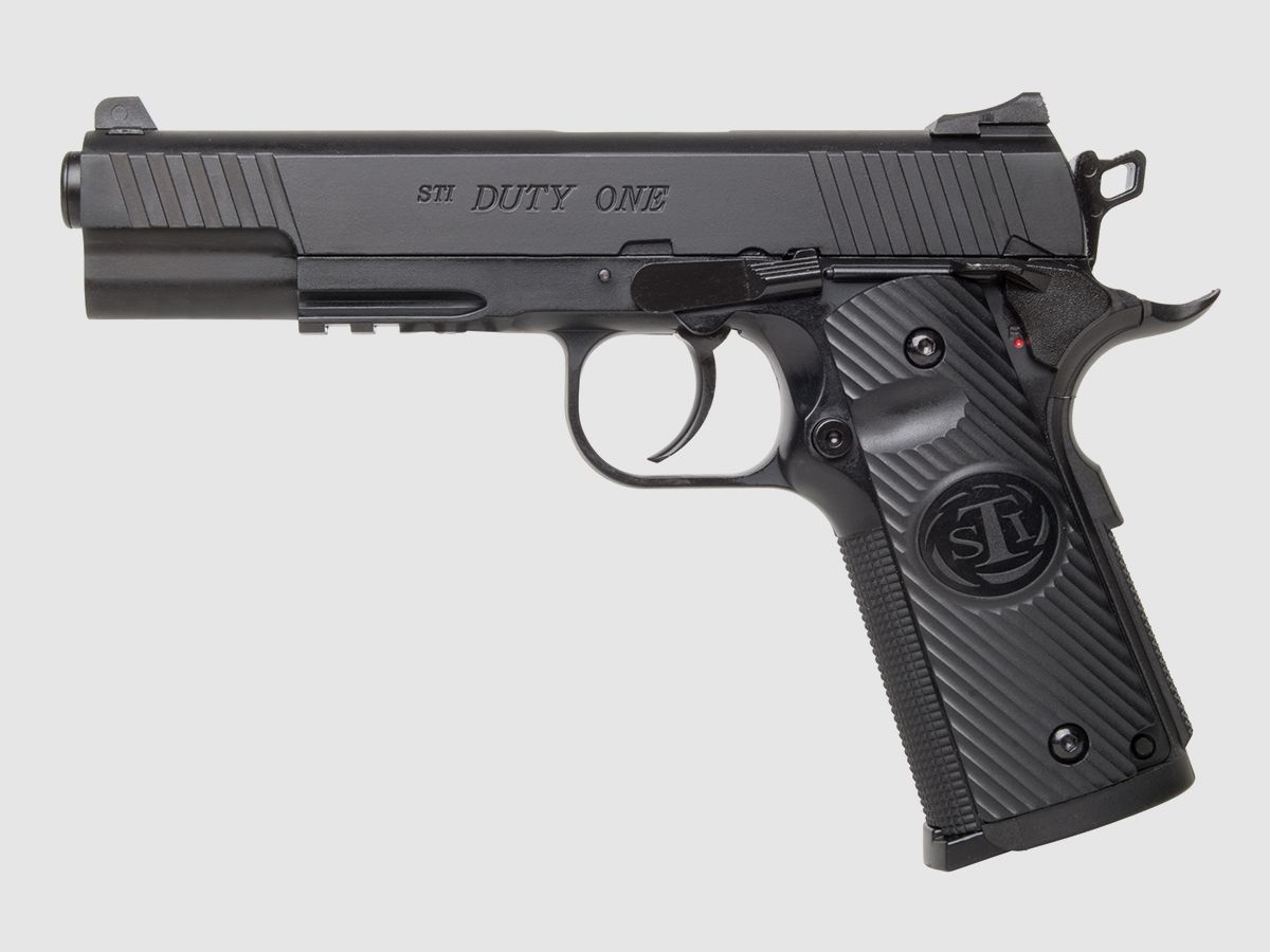 STI Duty One Schwarz 4,5mm BB - Druckluft Co2 BlowBack