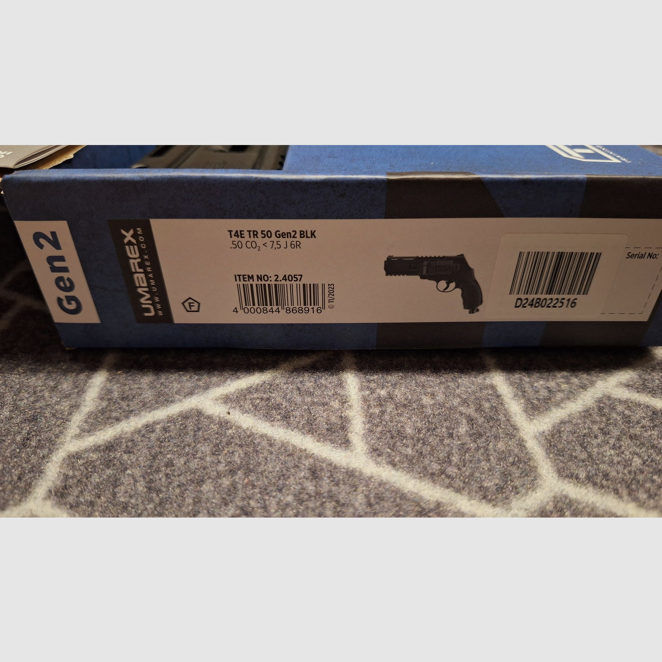 HDR50 Gen2 Revolver Co2 cal .50 - Premiumkit - Neu!