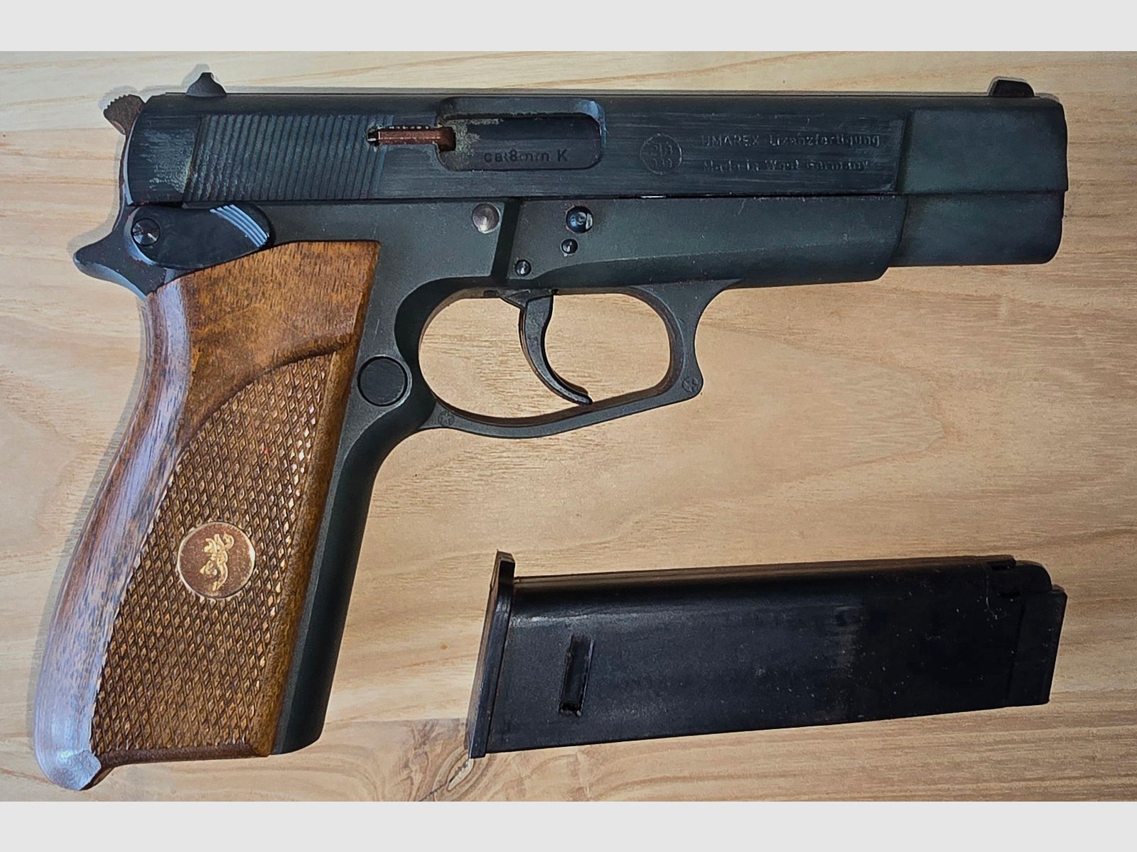 Browning GPDA8 G P D A 8 Schreckschuss Pistole