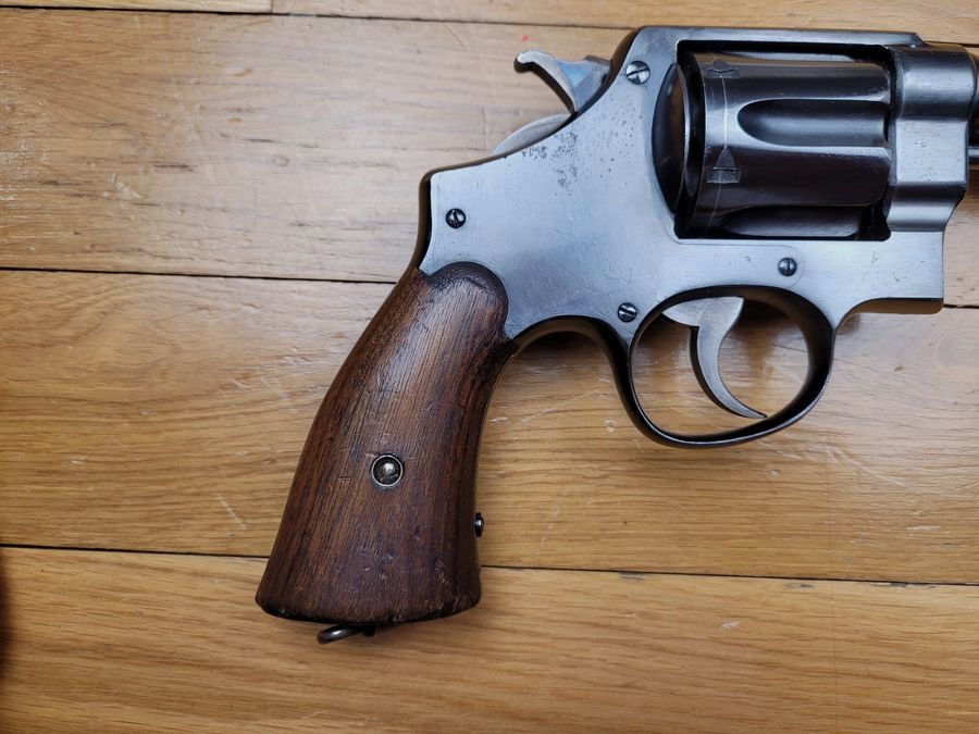 Légendaire revolver Smith&Wesson 1917 – 45 ACP – US PROPERTY – 1ères séries – État musée, image 9 sur 30