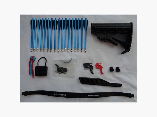 Set mit div. Zubehör für STEAMBOW Stinger 2, unbenutzt/neu