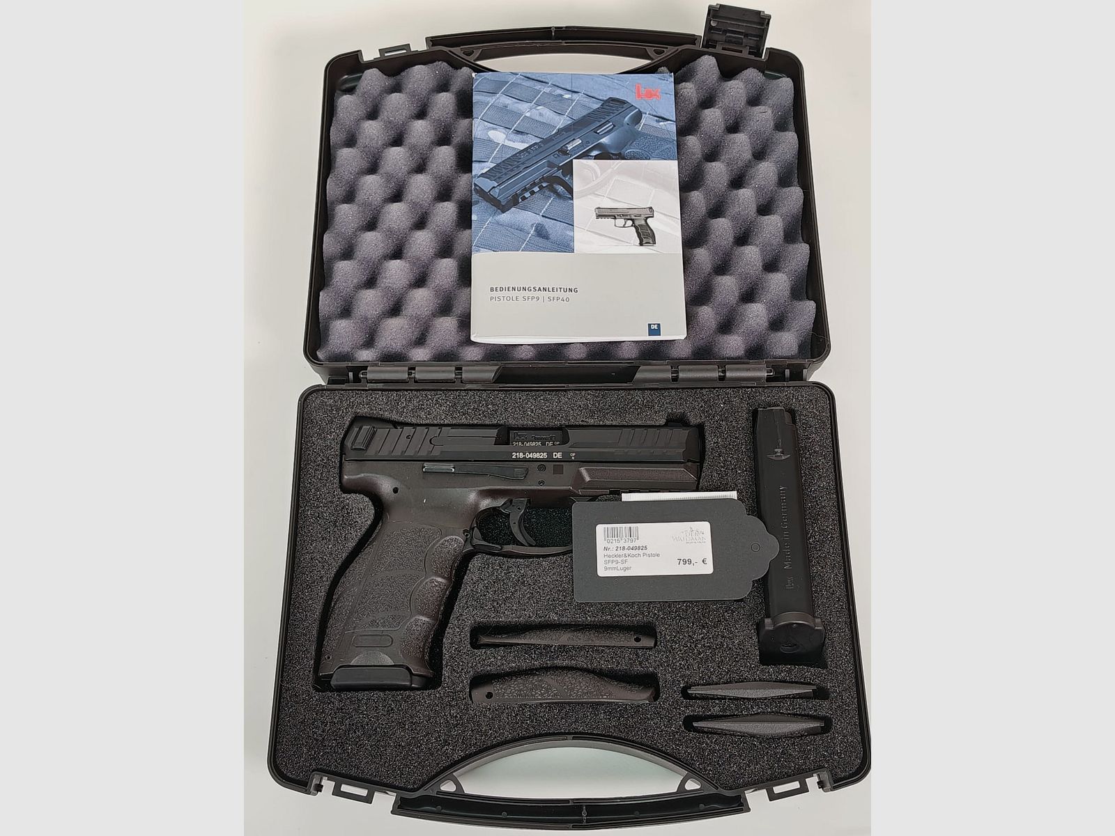 Heckler & koch SFP9 9mmLuger inkl. Koffer, Bild 1 von 7