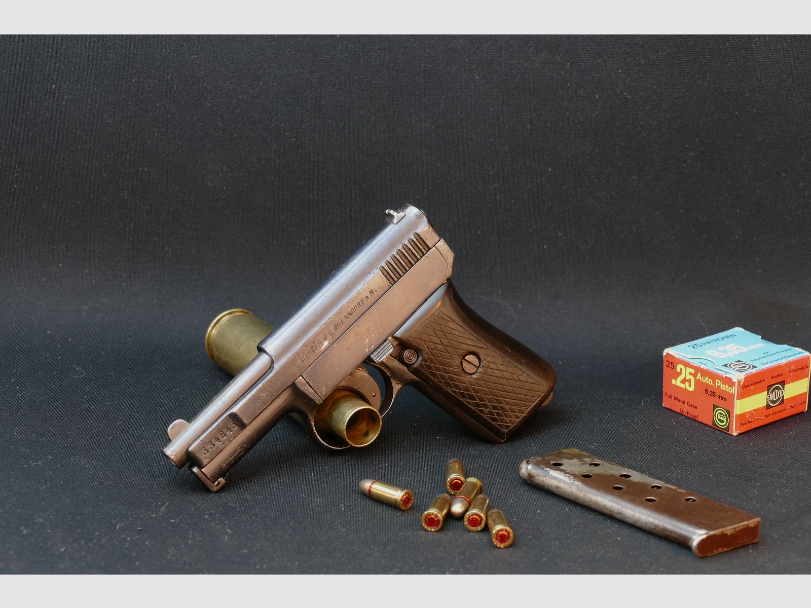Mauser 1910, 2nd variant, 6.35mmBr. WHB65