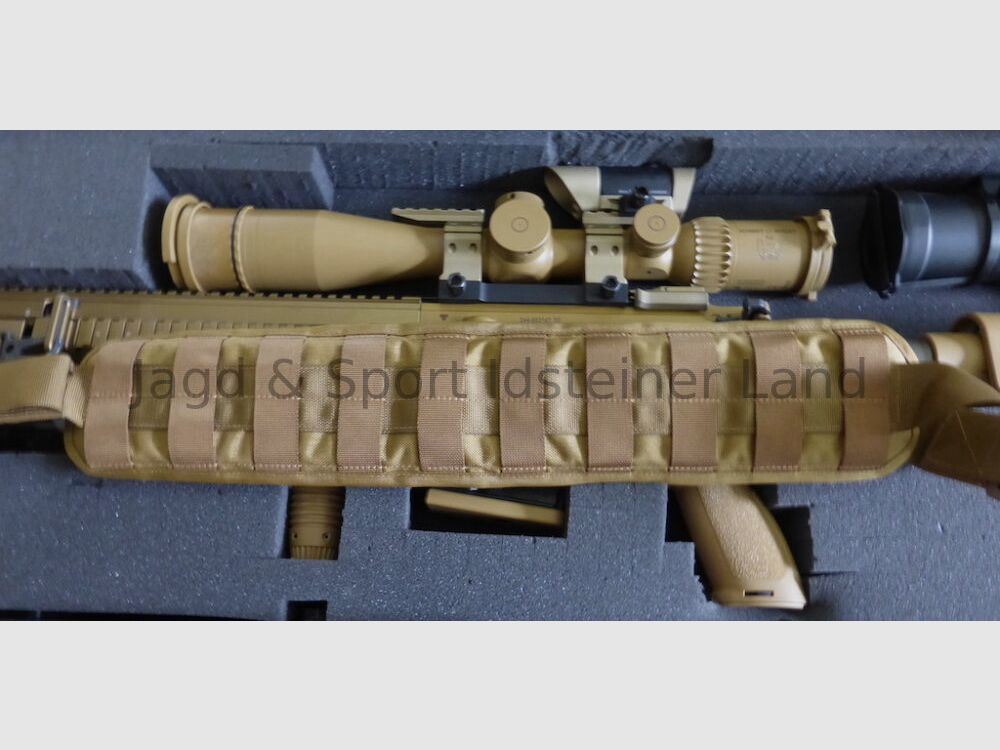Heckler & Koch G28 Z -pacchetto completo- incluso silenziatore B&T e Hensoldt NSV 600 XR5